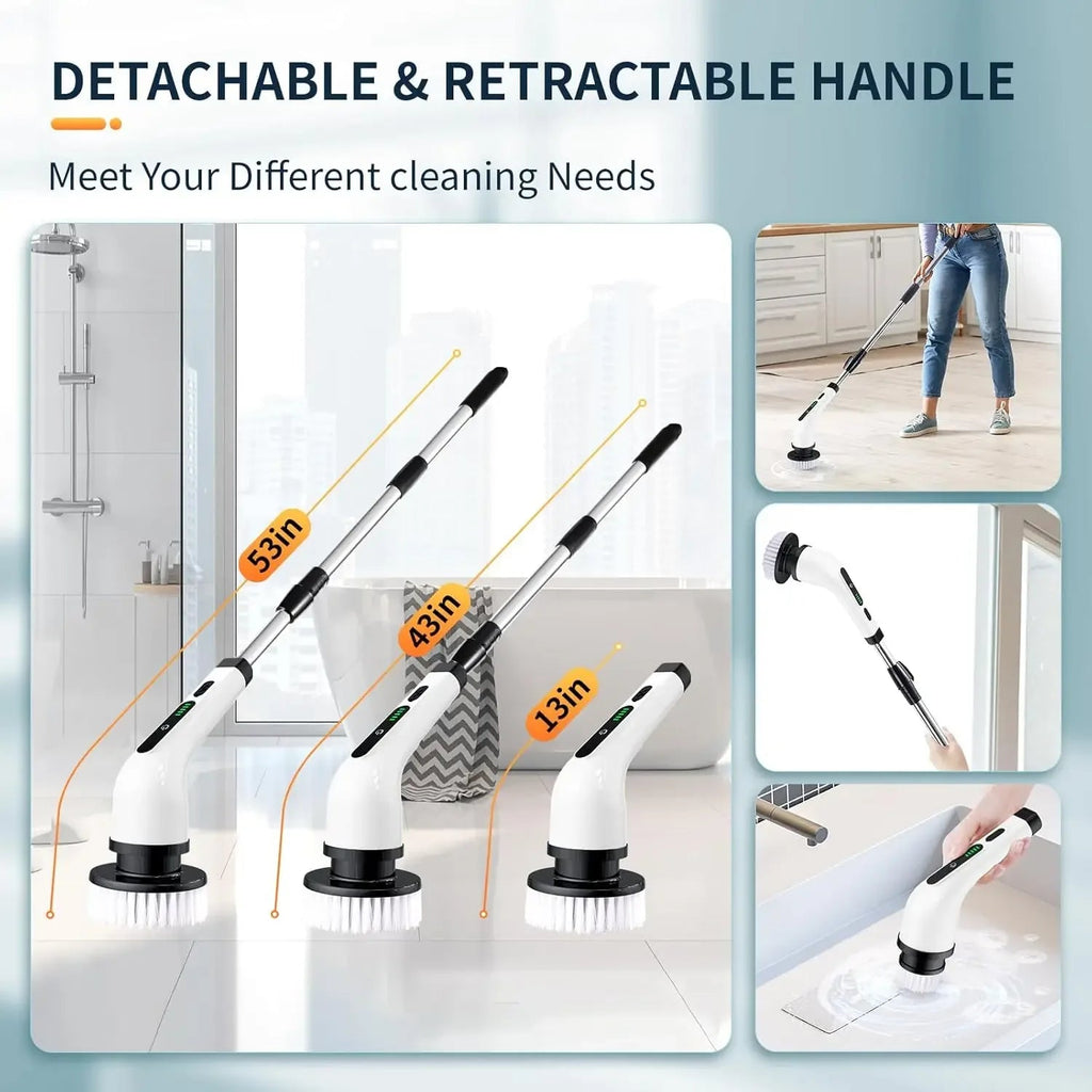 Electric Rotating Scrubber - TheSnapDrop