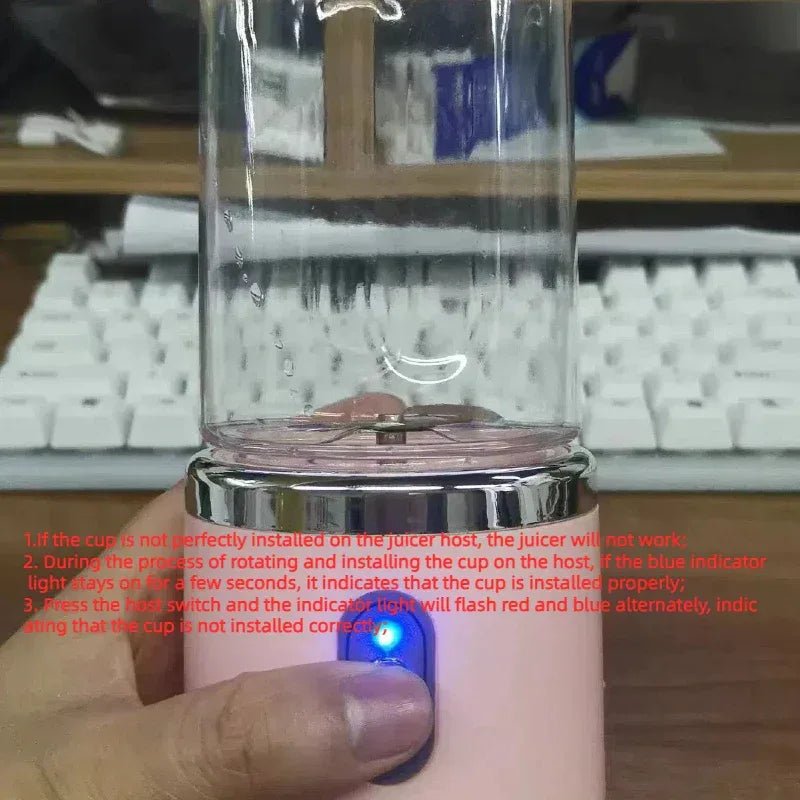 Portable Electric Juicer - TheSnapDrop