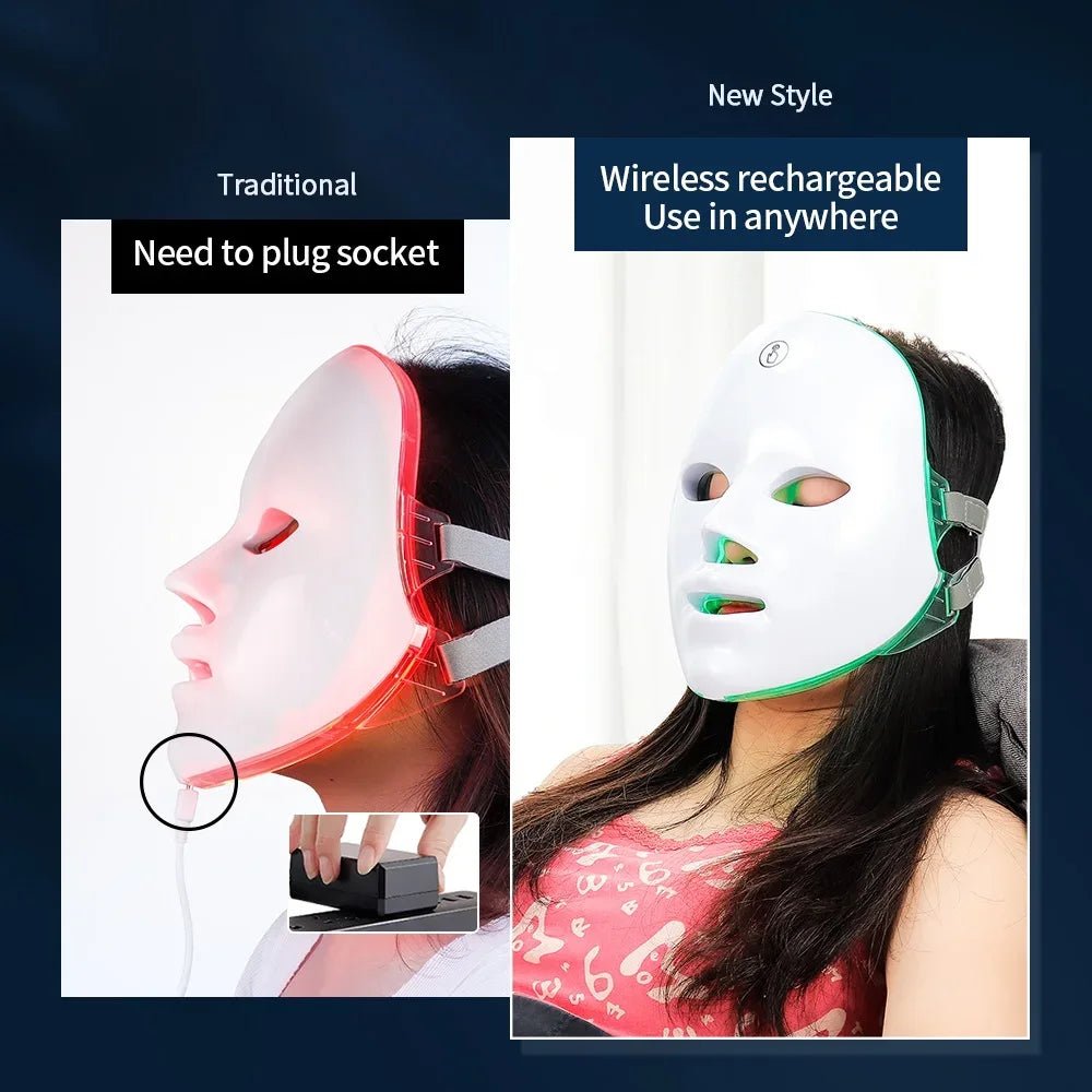 Therapeutic Facial LED Mask - TheSnapDrop