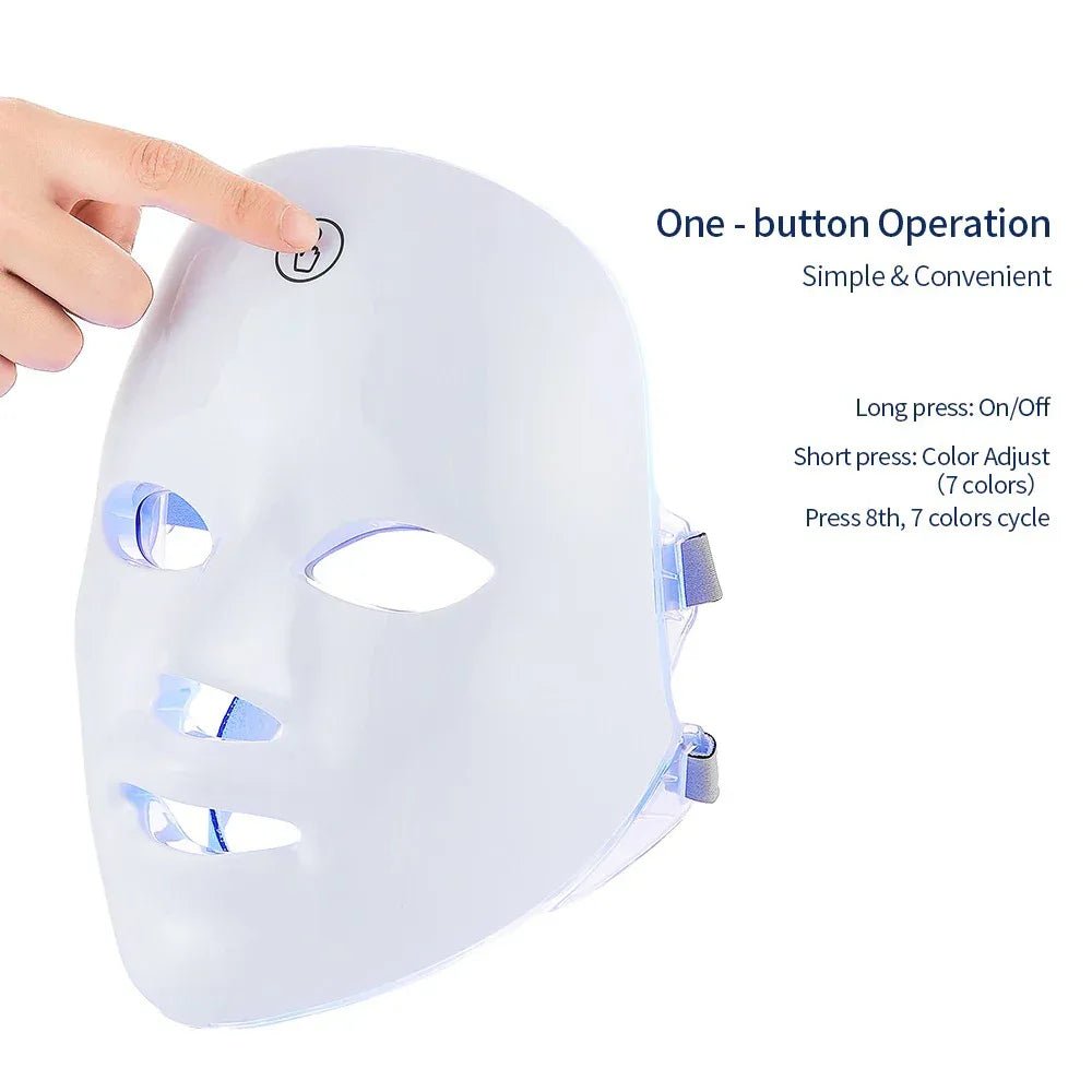 Therapeutic Facial LED Mask - TheSnapDrop